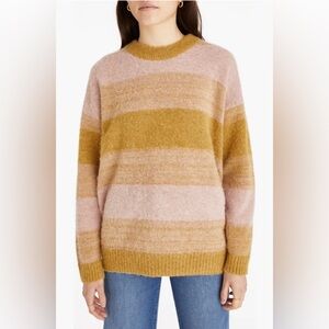 XXL NWT Alpaca Madewell-49% alpaca Otis Space Dye Pullover Sweater.Size XXL